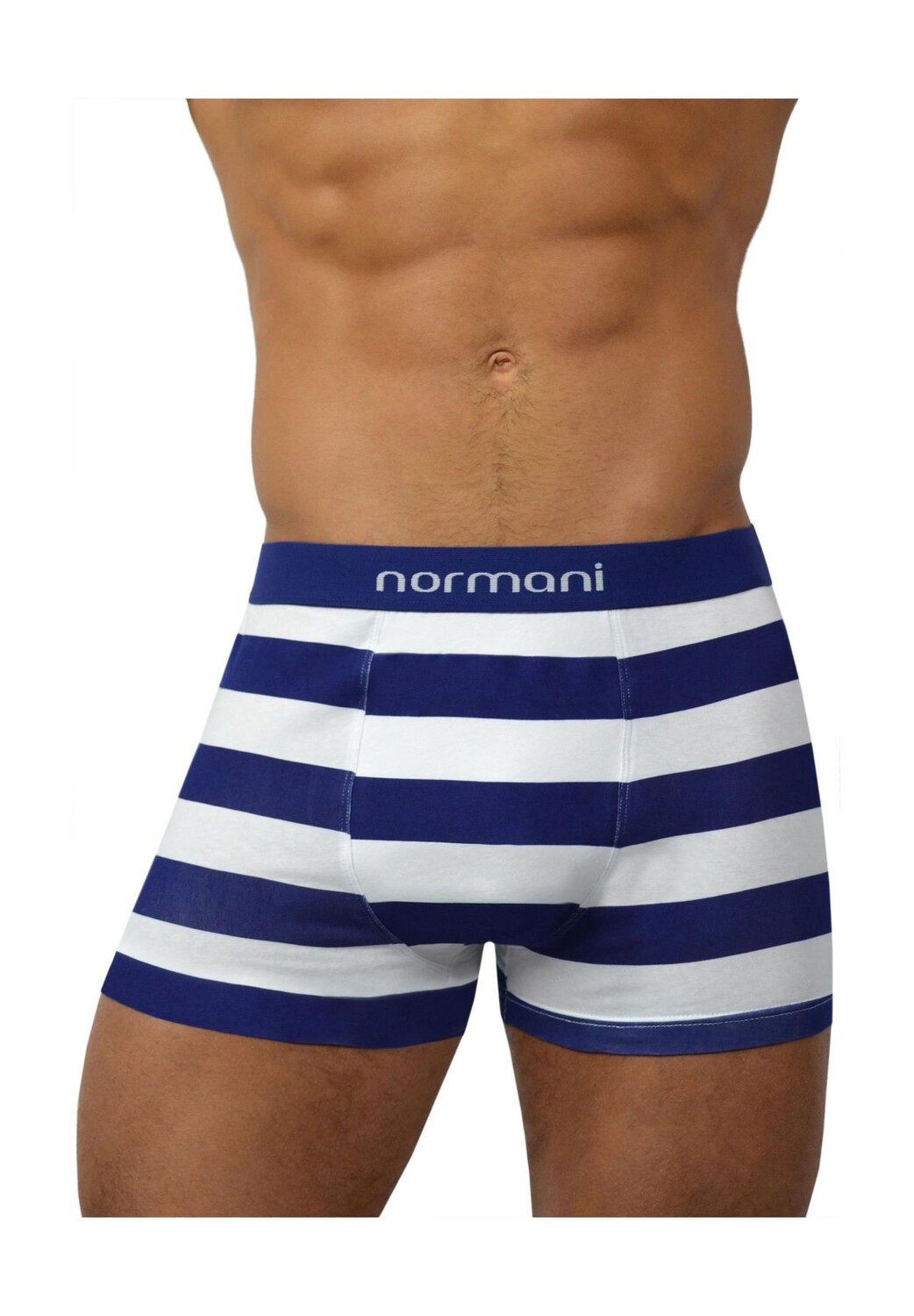 

Набор из 6 боксеров в стиле ретро из хлопка normani, цвет Navy Stripes