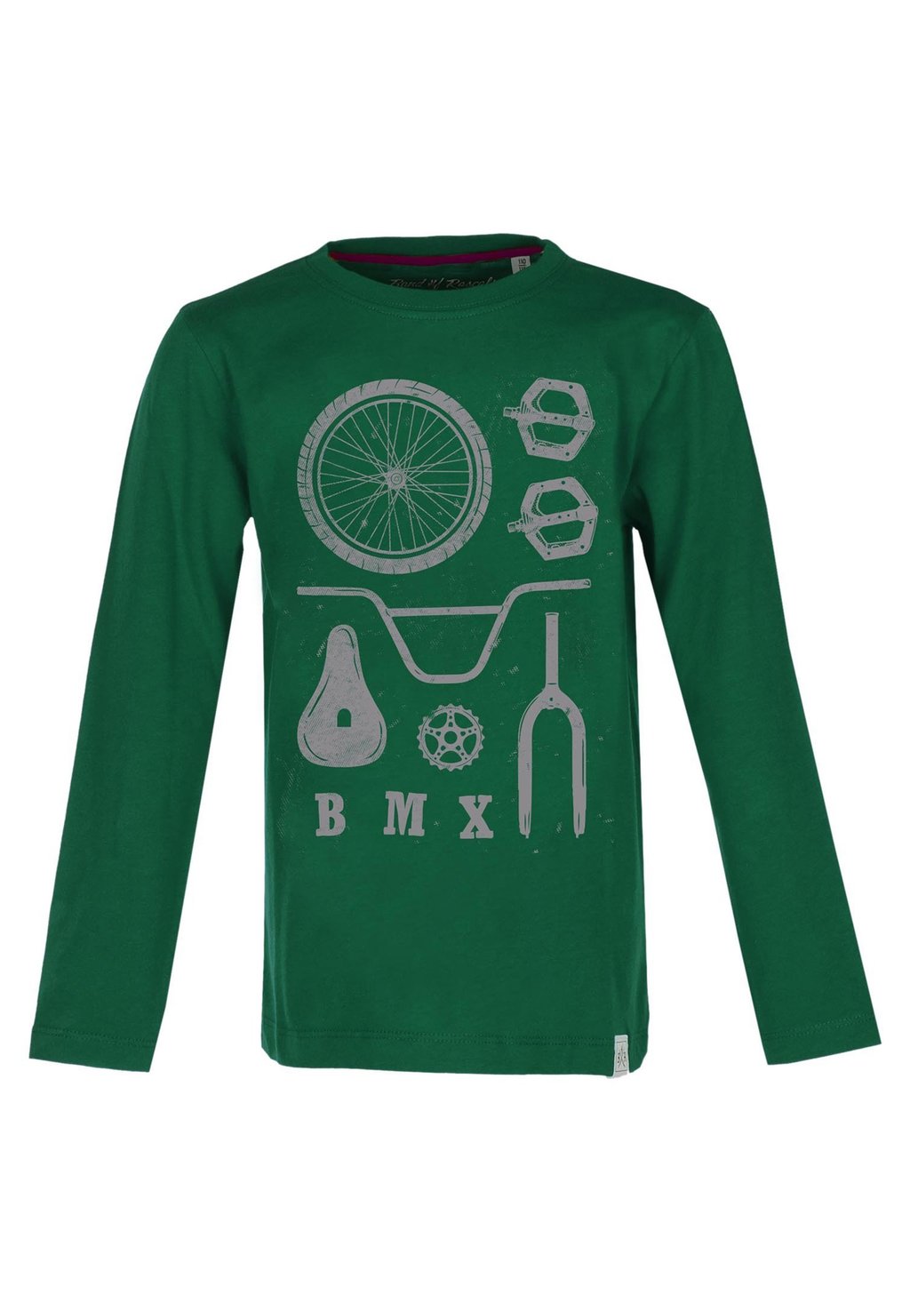 Рубашка с длинными рукавами BMX PARTS Band Of Rascals, цвет dark-green
