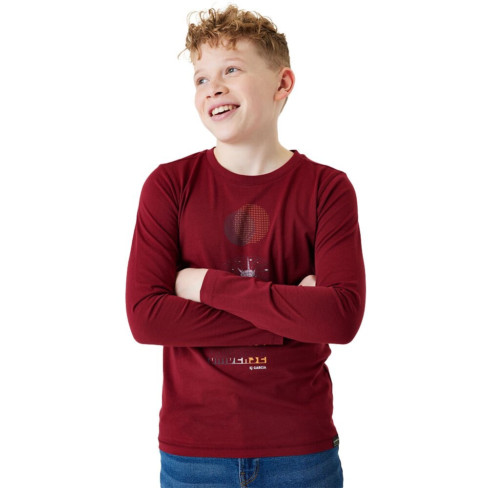 

Футболка с длинным рукавом Garcia I33400 Teen, красный