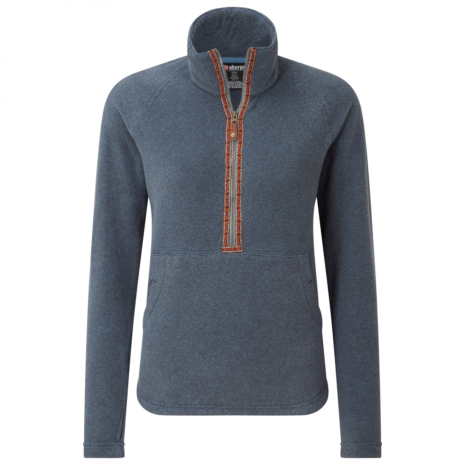 Флисовый свитер Sherpa Women's Rolpa 1/2 Zip Pullover, цвет Neelo Blue