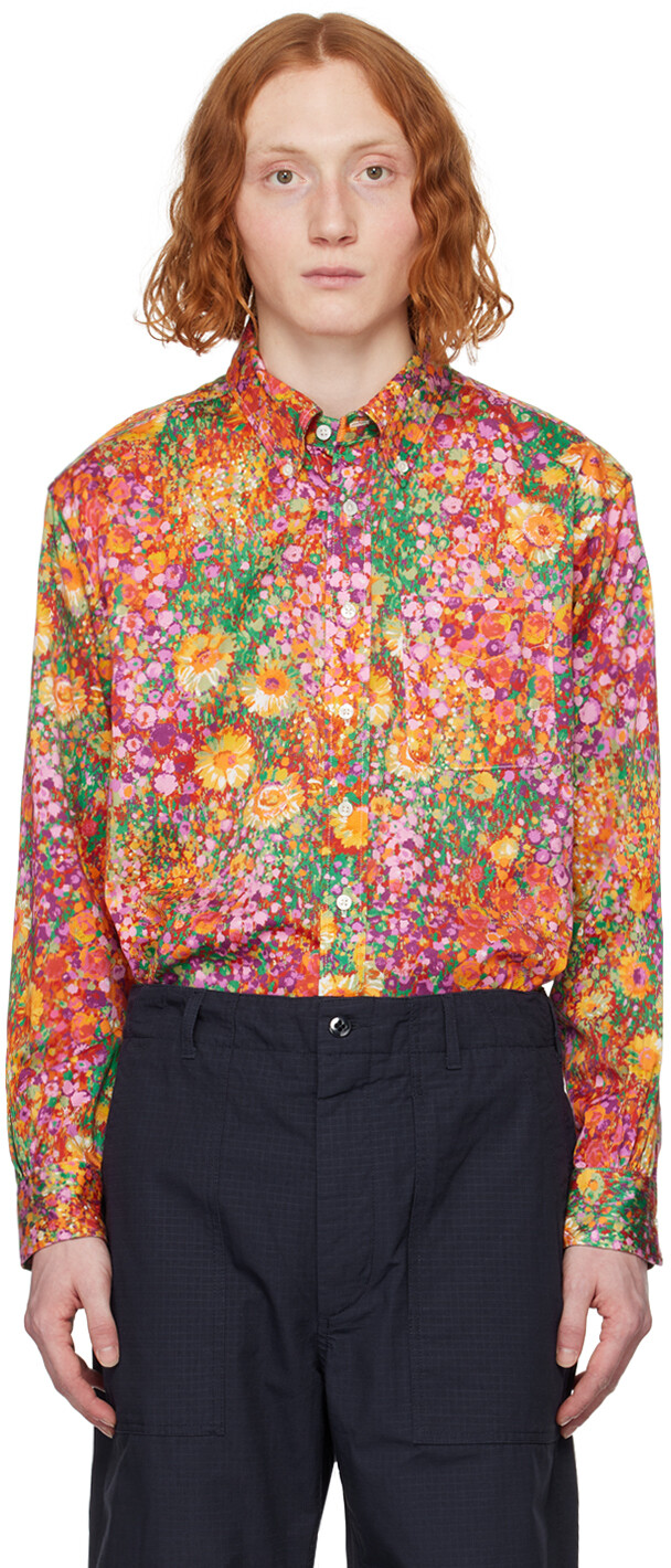 

Разноцветная рубашка BD 19 века Engineered Garments