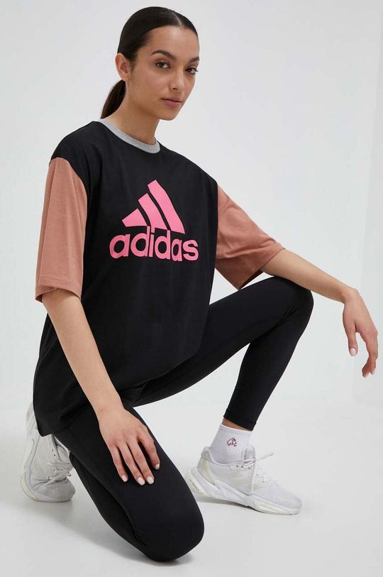 

Футболка Adidas из хлопка adidas, черный