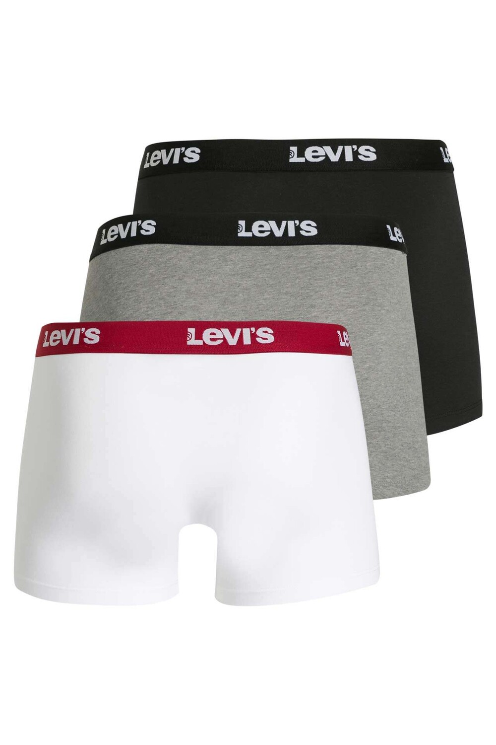 

3 длинных труса-боксера Levi's, мультиколор
