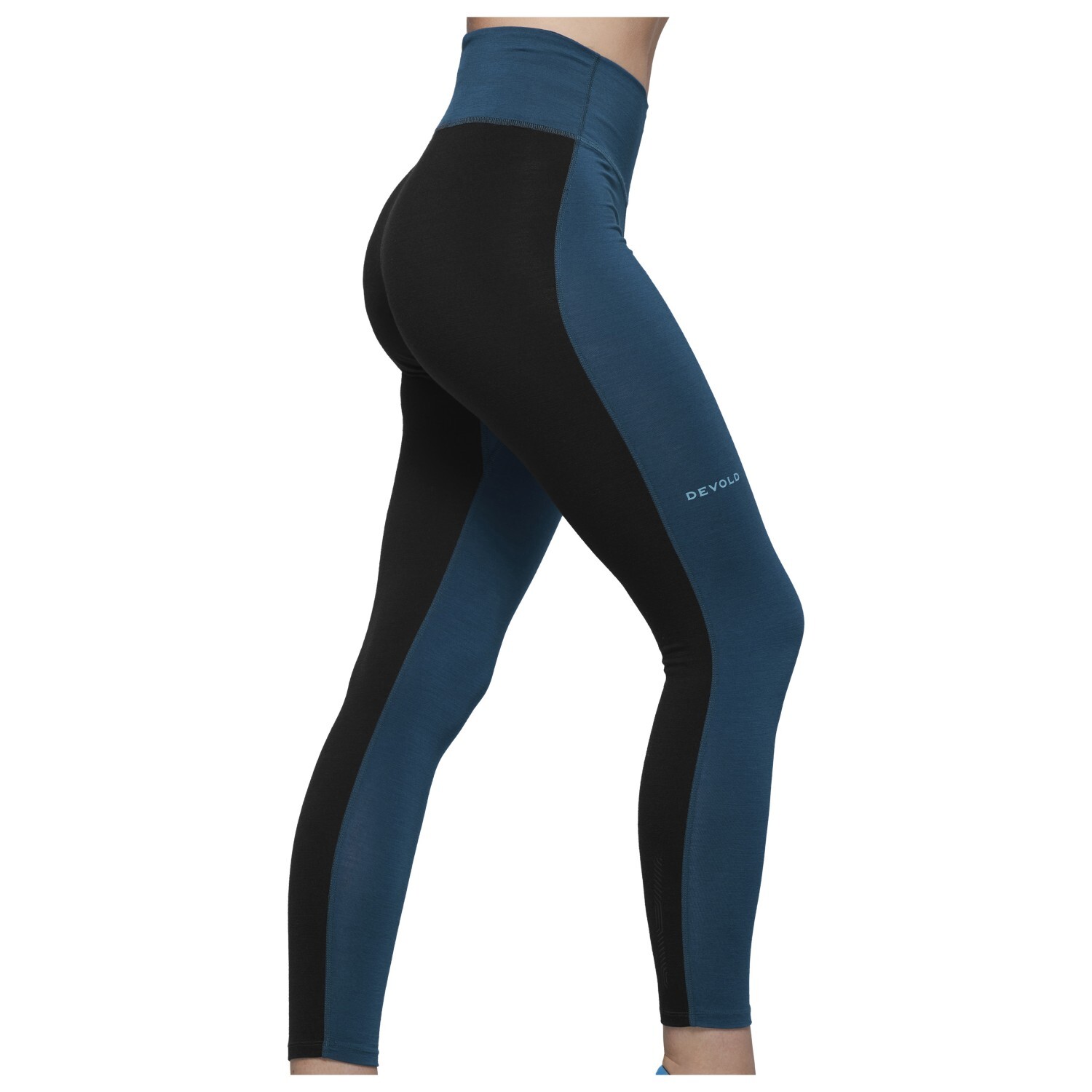 

Леггинсы Devold Women's Running Merino, цвет Flood