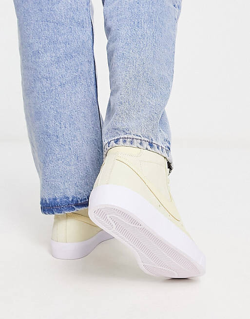 

Желтые кроссовки Nike Blazer Suede Mid '77, Желтый