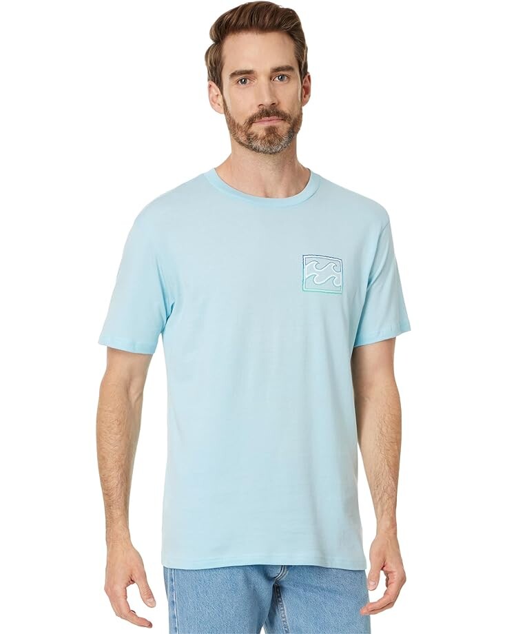 

Футболка Billabong Crayon Wave Graphic Tee, цвет Coastal