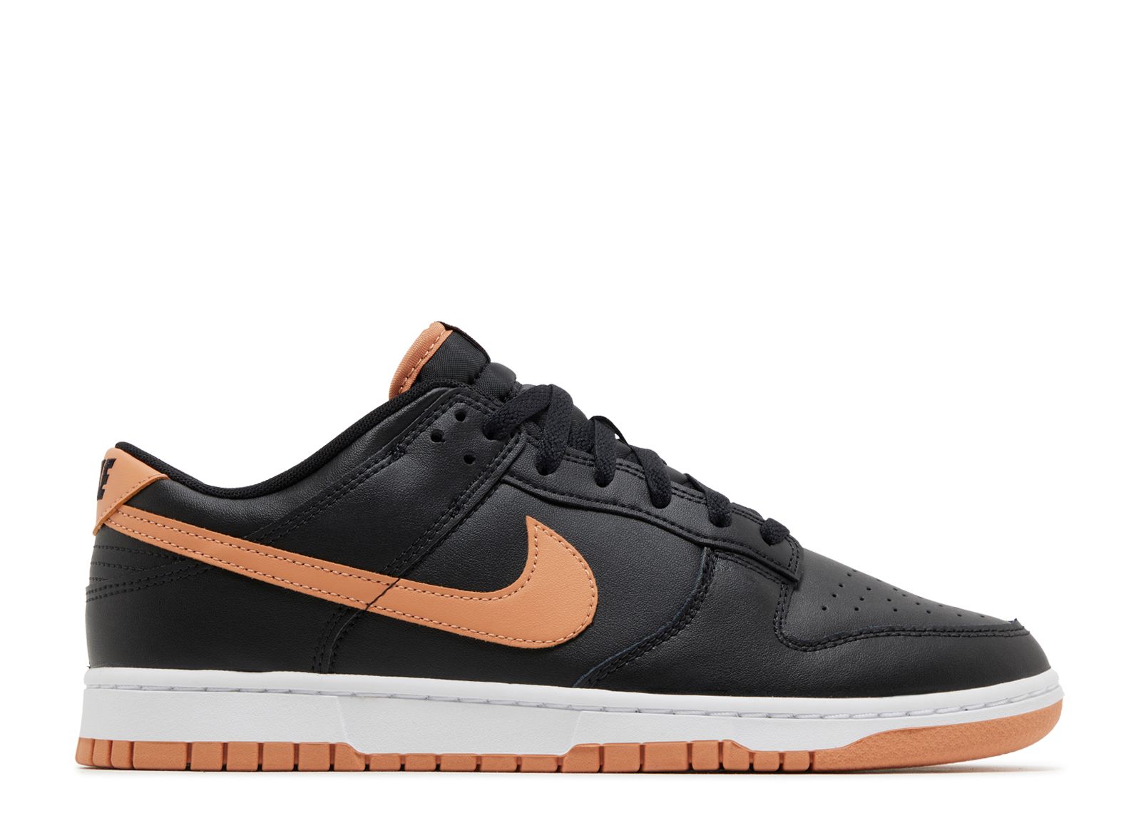 

Кроссовки Nike Dunk Low 'Black Amber Brown', черный