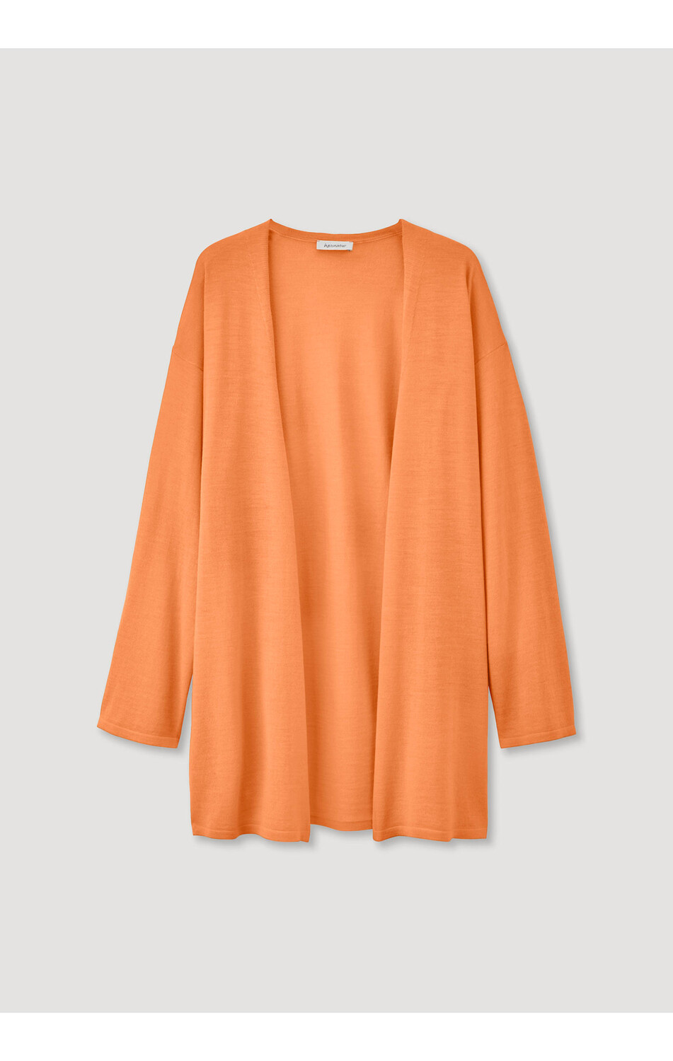 

Кардиган Hessnatur Strickjacke, цвет clementine
