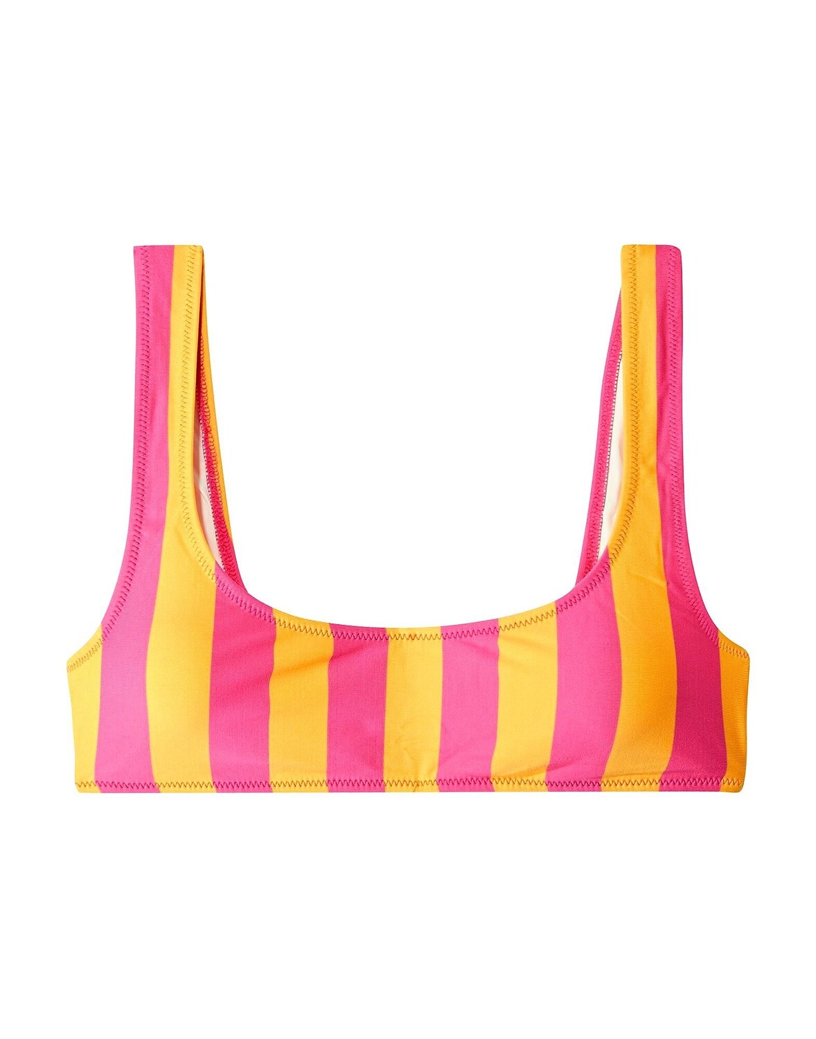 

Верх бикини Solid & Striped, фуксия