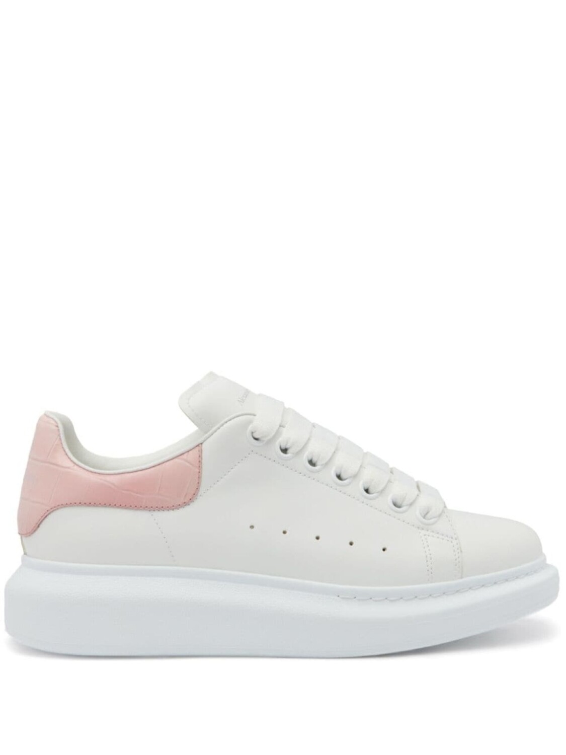

Кроссовки Alexander McQueen Oversized 718233WIEE6, белый/светло-розовый