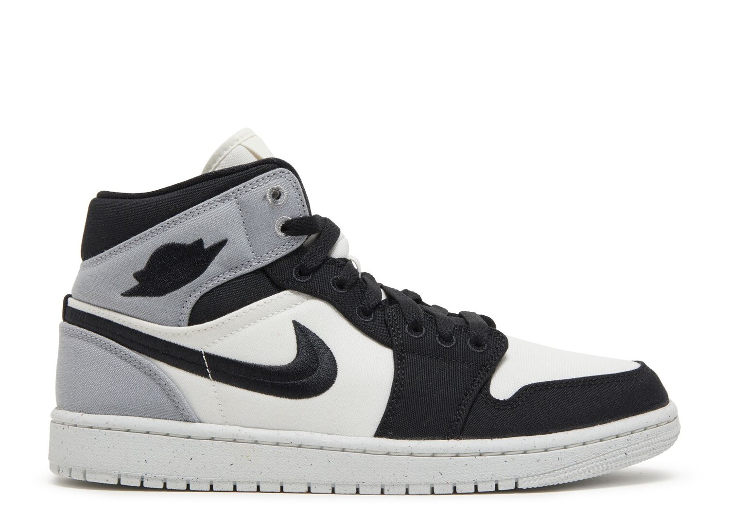 

Кроссовки Air Jordan Wmns Air Jordan 1 Mid Se 'Light Steel Grey Canvas', серый