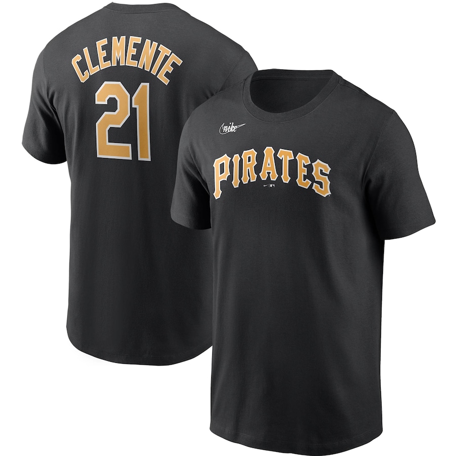 

Футболка с коротким рукавом Nike Pittsburgh Pirates, черный