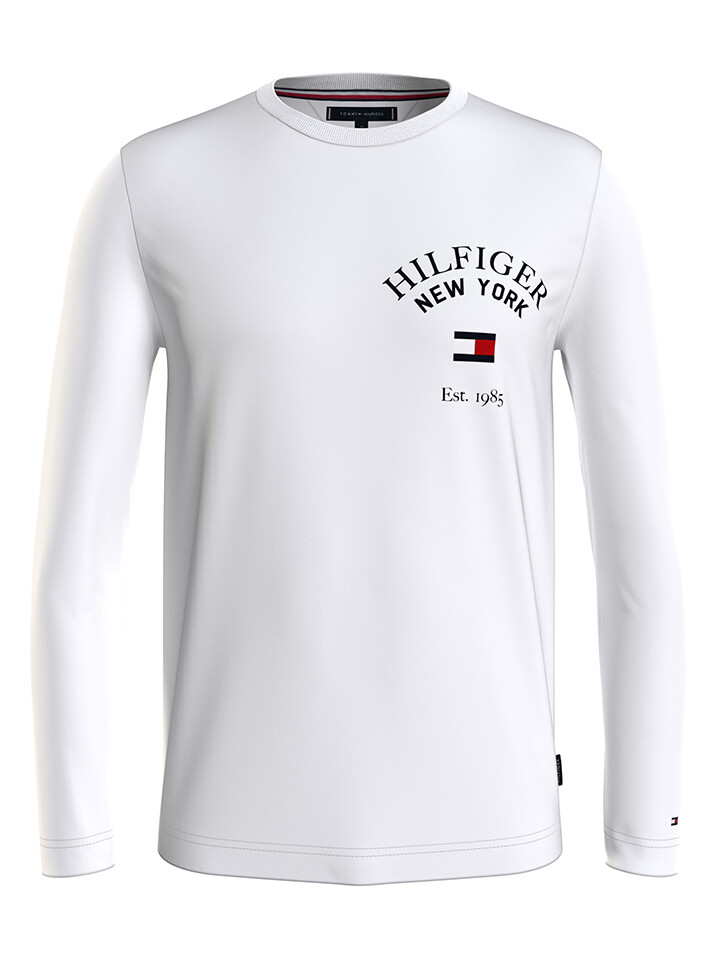 

Лонгслив Tommy Hilfiger, белый