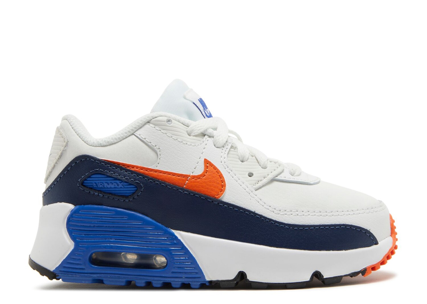 

Кроссовки Nike Air Max 90 Leather Td 'White Midnight Navy', белый