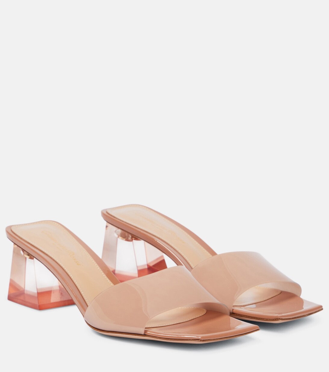 

Сандалии Cosmic 55 из ПВХ Gianvito Rossi, розовый
