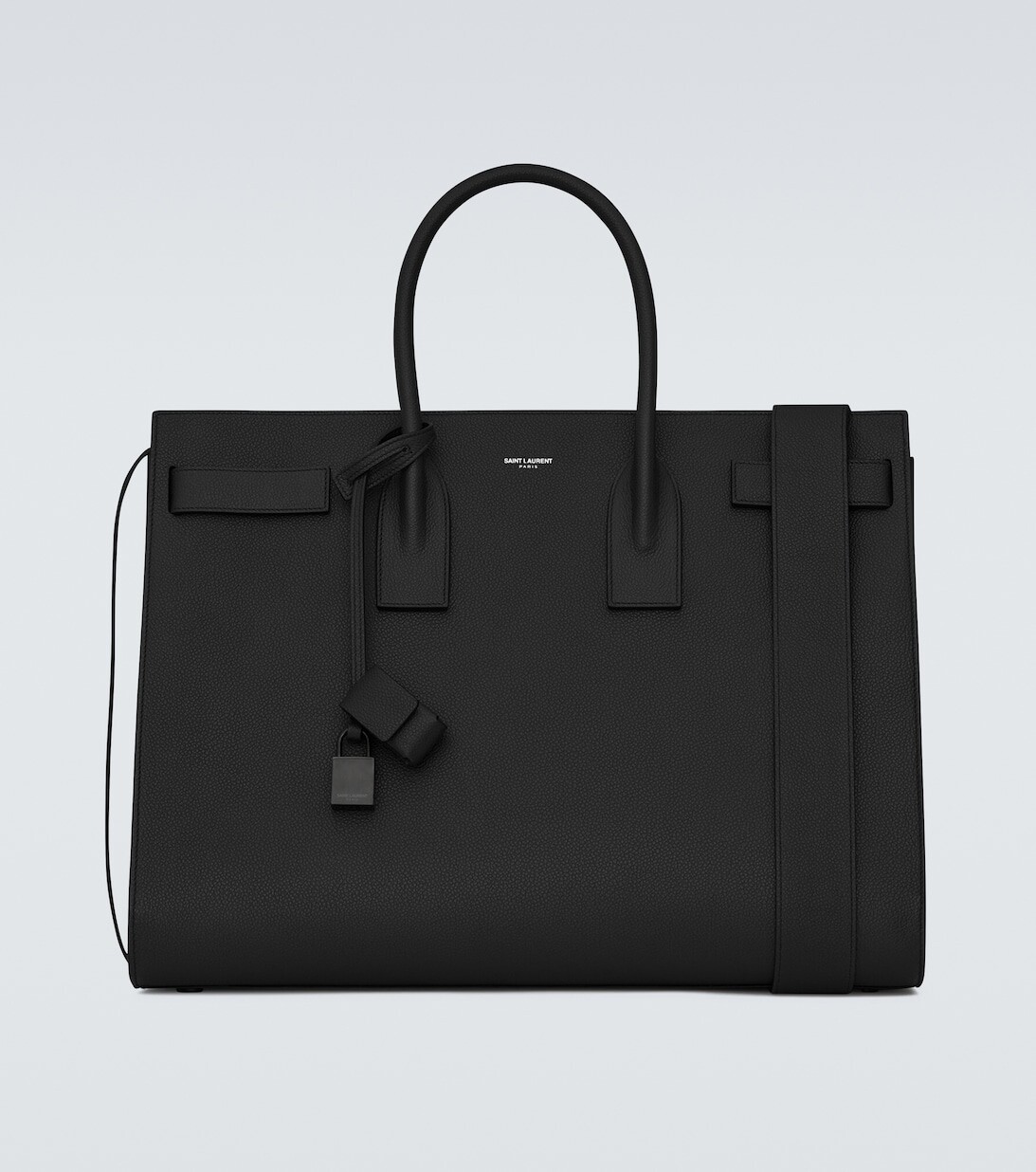 

Сумка Sac de Jour из кожи большого размера Saint Laurent, черный