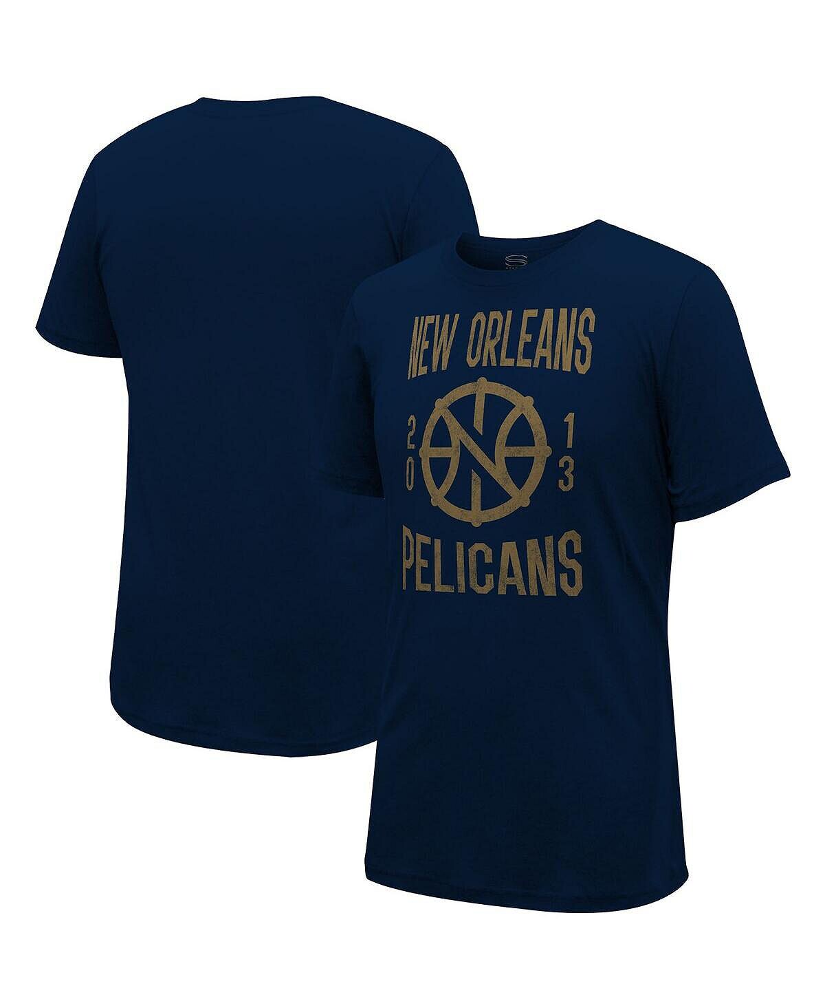 

Мужская и женская темно-синяя футболка New Orleans Pelicans City Year Stadium Essentials, Синий
