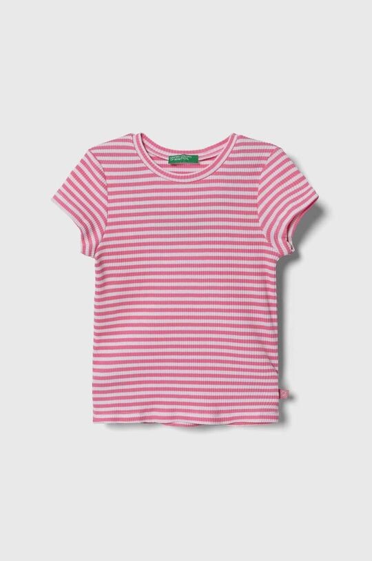 

Детская футболка United Colors of Benetton, розовый