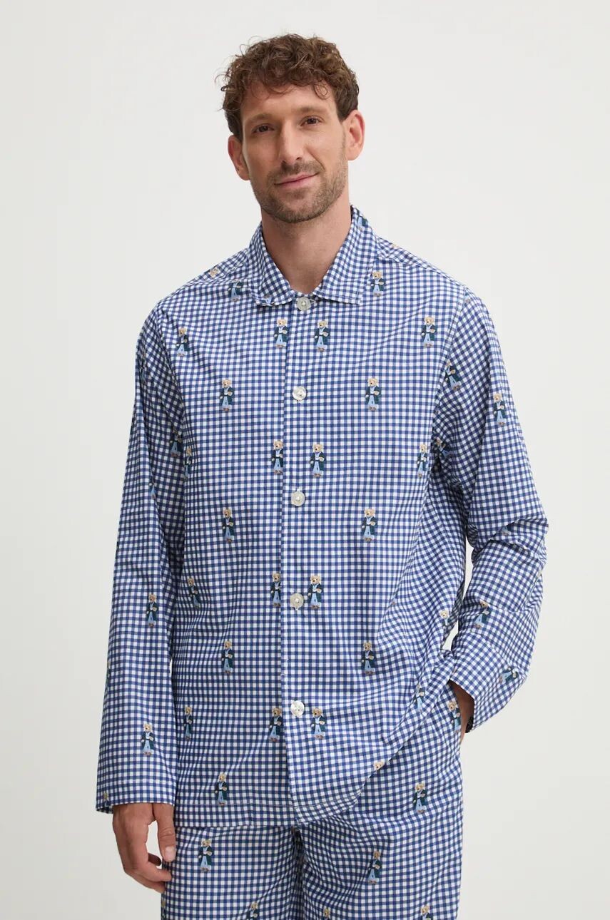 

Шерстяная пижама Polo Ralph Lauren, темно-синий