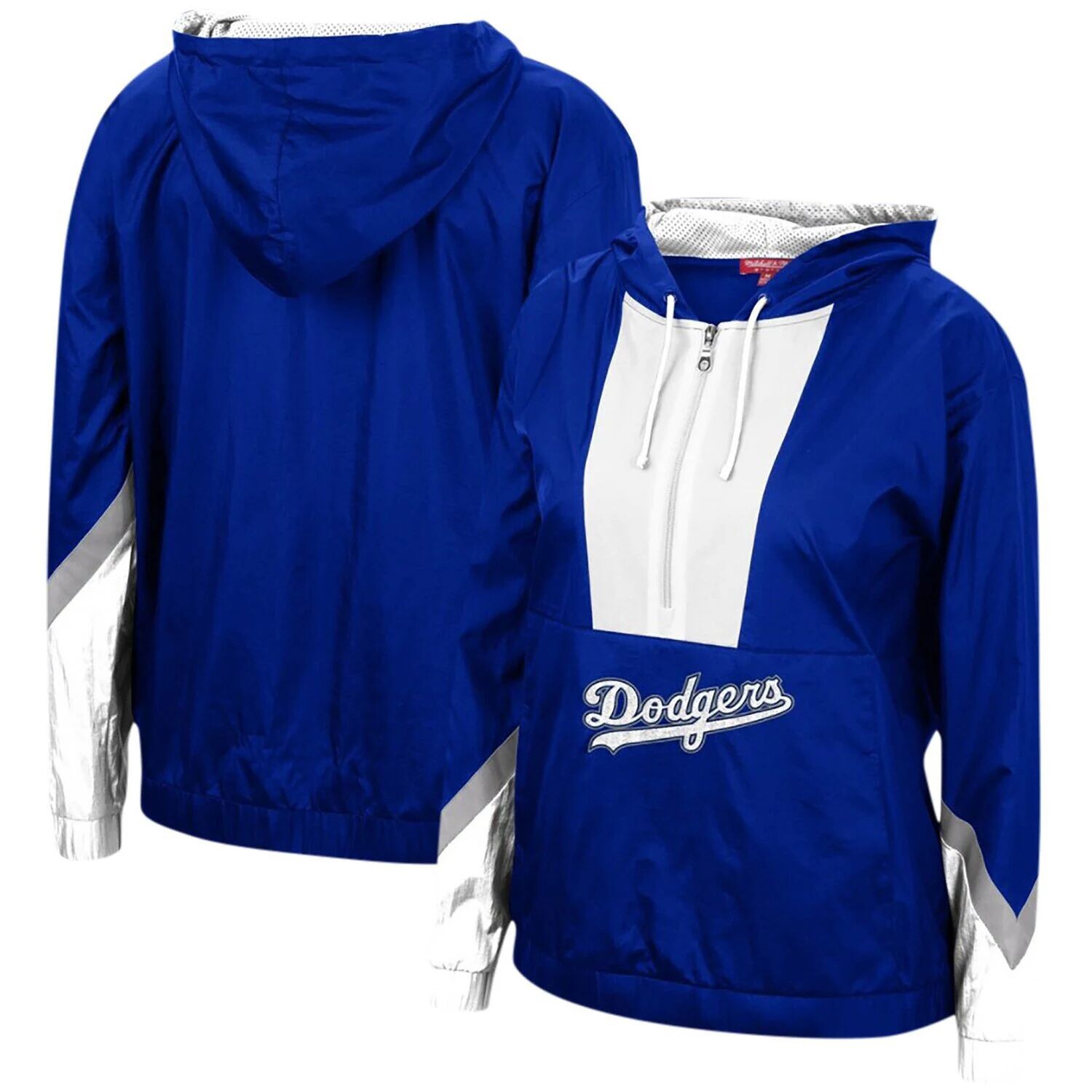 

Женская ветровка с капюшоном и молнией до половины длины Mitchell & Ness Royal Los Angeles Dodgers 2.0
