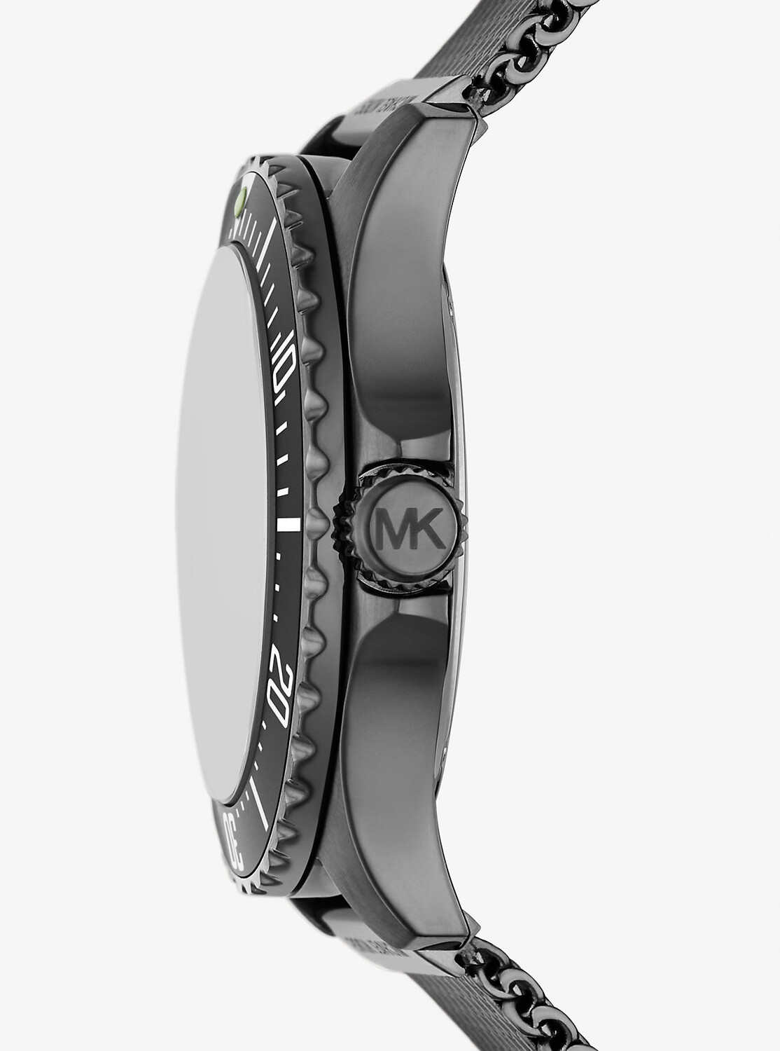 

Крупногабаритные тонкие часы Everest из бронзовой сетки Michael Kors