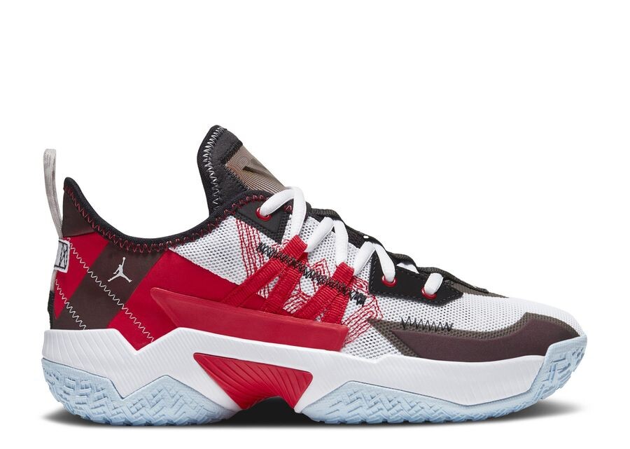 

Кроссовки Air Jordan Jordan One Take 2 Gs 'White University Red', белый