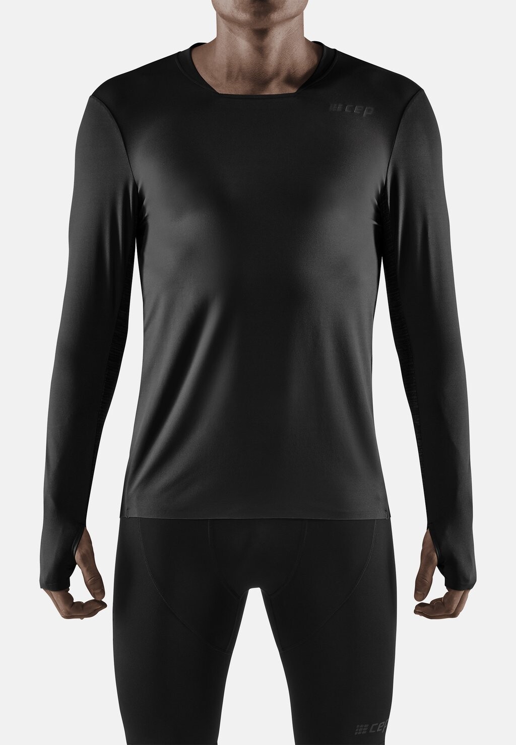 

Футболка с длинным рукавом Run Long Sleeve CEP, черный