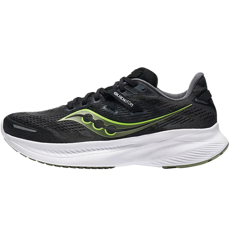 

Кроссовки тренировочные мужские Saucony Wizard 16 амортизирующие, черный / зеленый