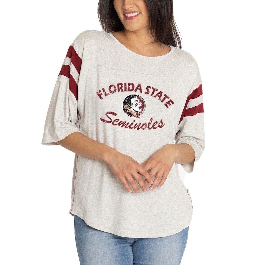

Футболка с длинным рукавом Flying Colors Apparel Florida State Seminoles, пепельный