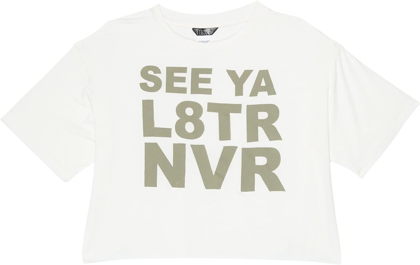 

Футболка TRUCE See Ya L8TR NVR Tee, белый