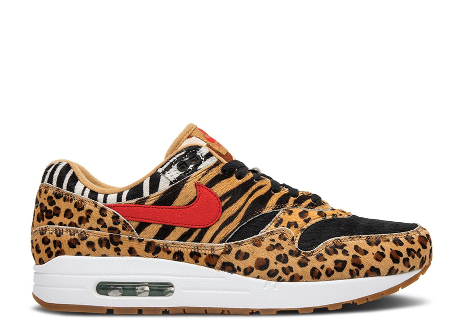 

Кроссовки Nike Atmos X Air Max 1 Dlx 'Animal Pack' 2018 Special Box, разноцветный