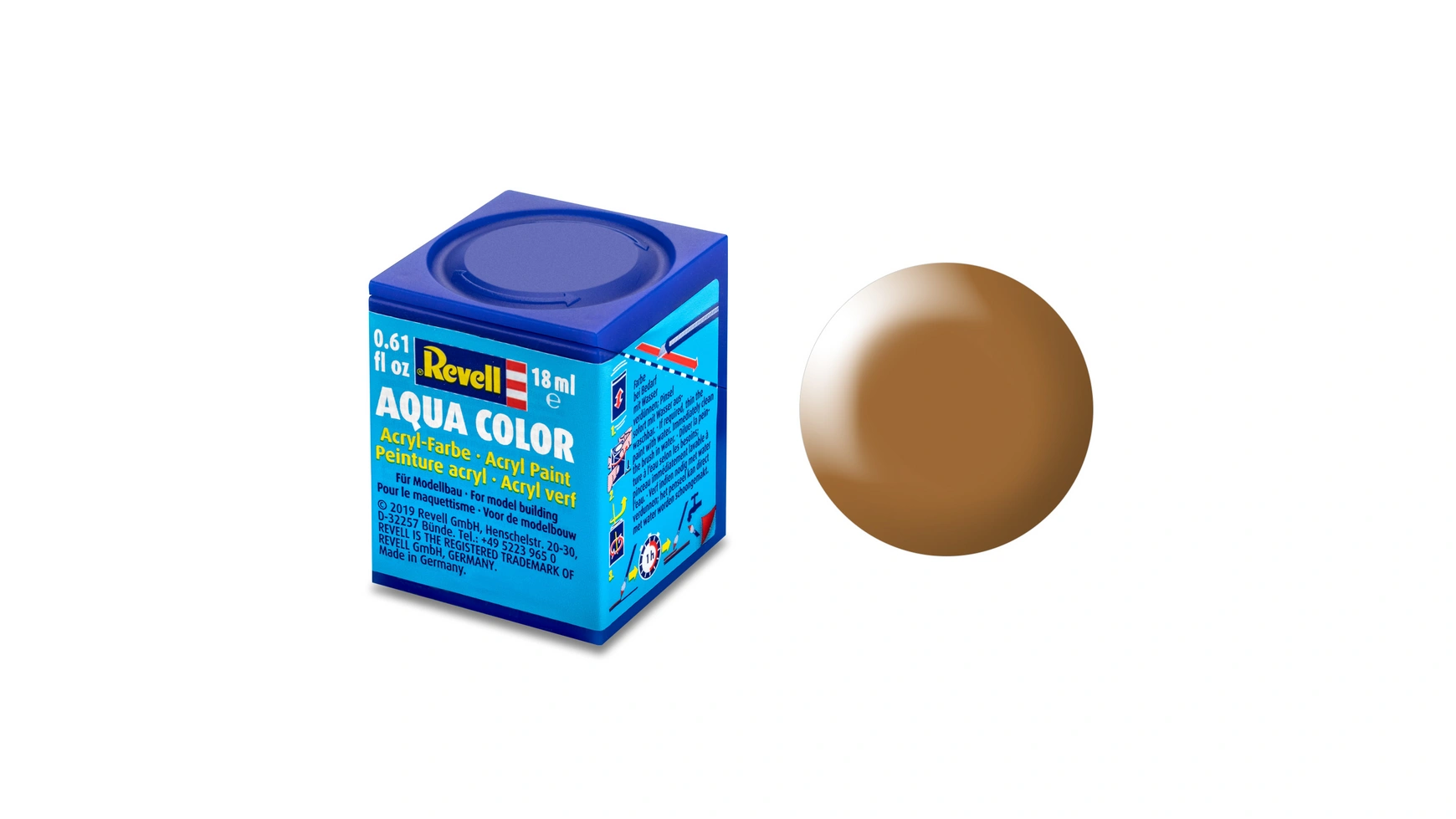 

Revell Aqua Color древесно-коричневый, полуматовый, 18мл