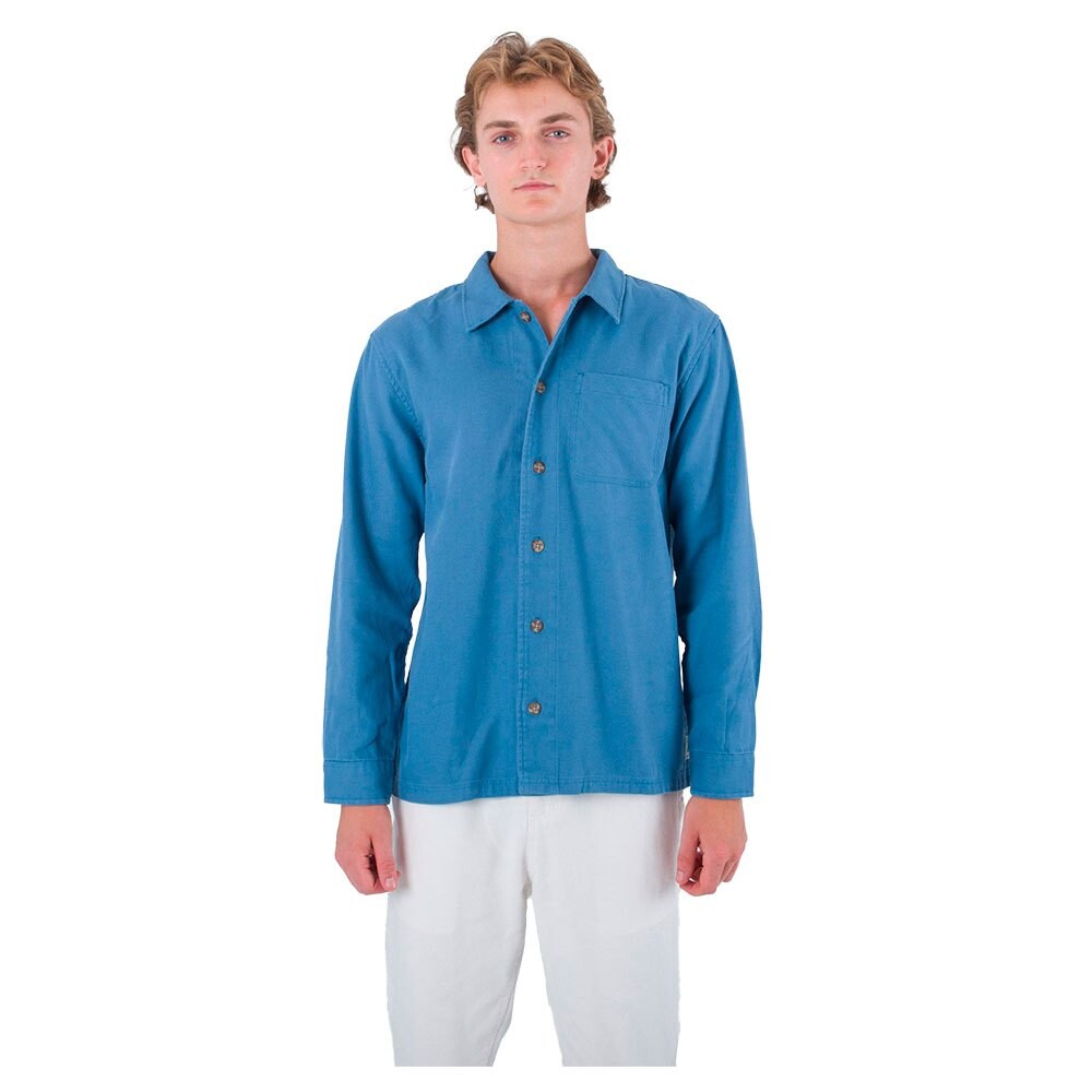 

Рубашка с длинным рукавом Hurley Bixby Canvas, синий