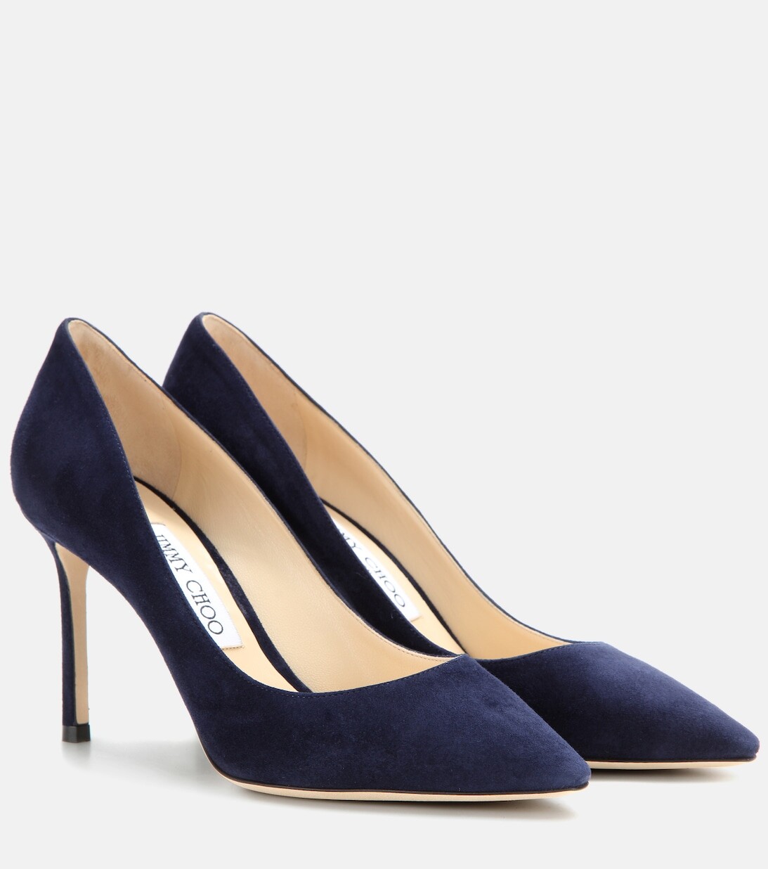 

Замшевые туфли Romy 85 Jimmy Choo, синий