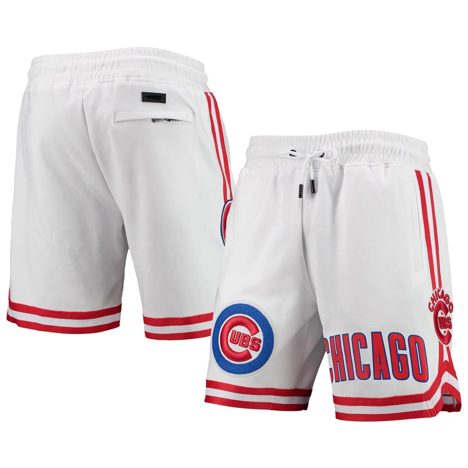 

Мужские шорты Pro Standard белого цвета с логотипом команды Chicago Cubs