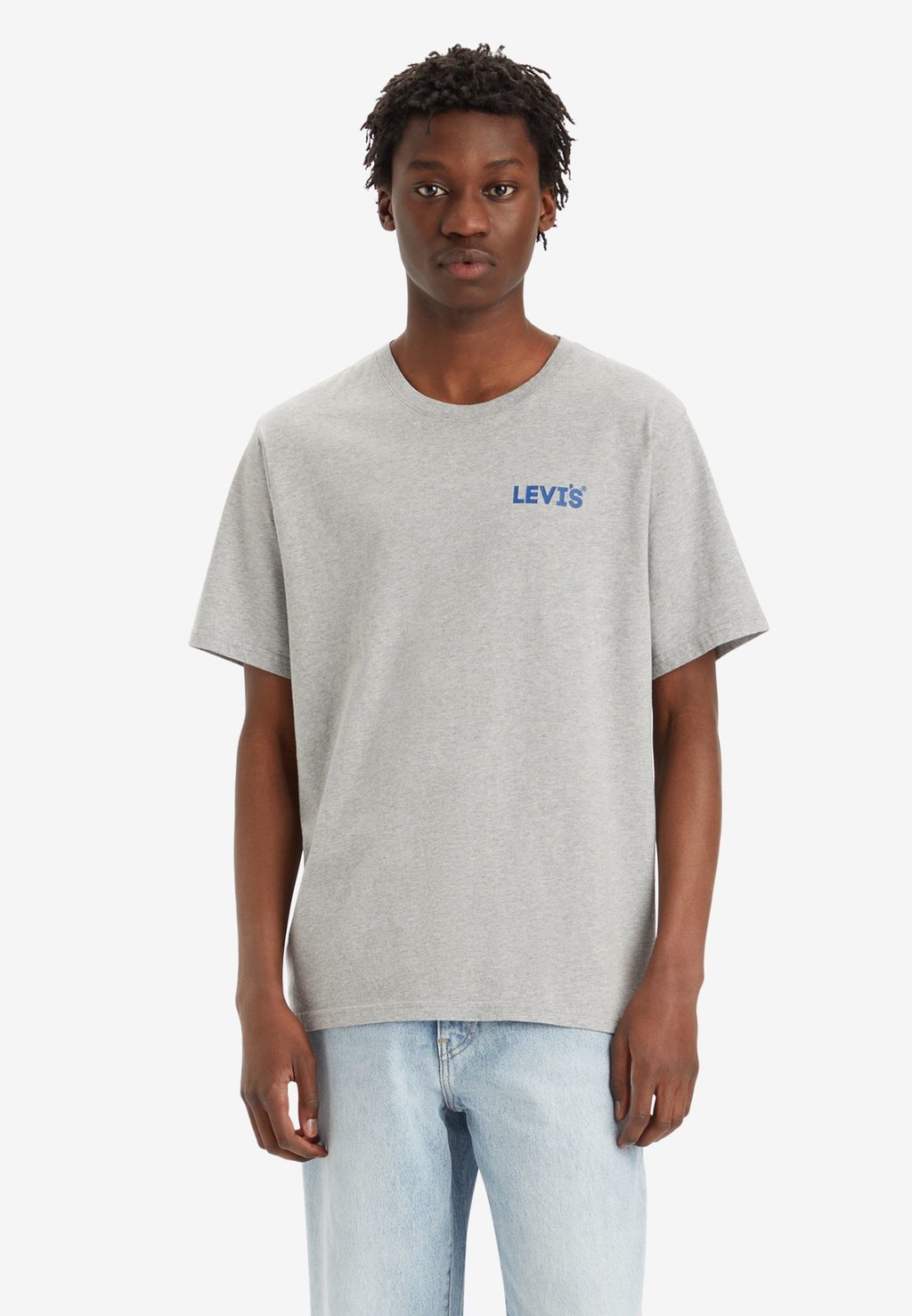 футболка с принтом Relaxed Fit Tee Levi's, цвет zigzag headline цена и фото