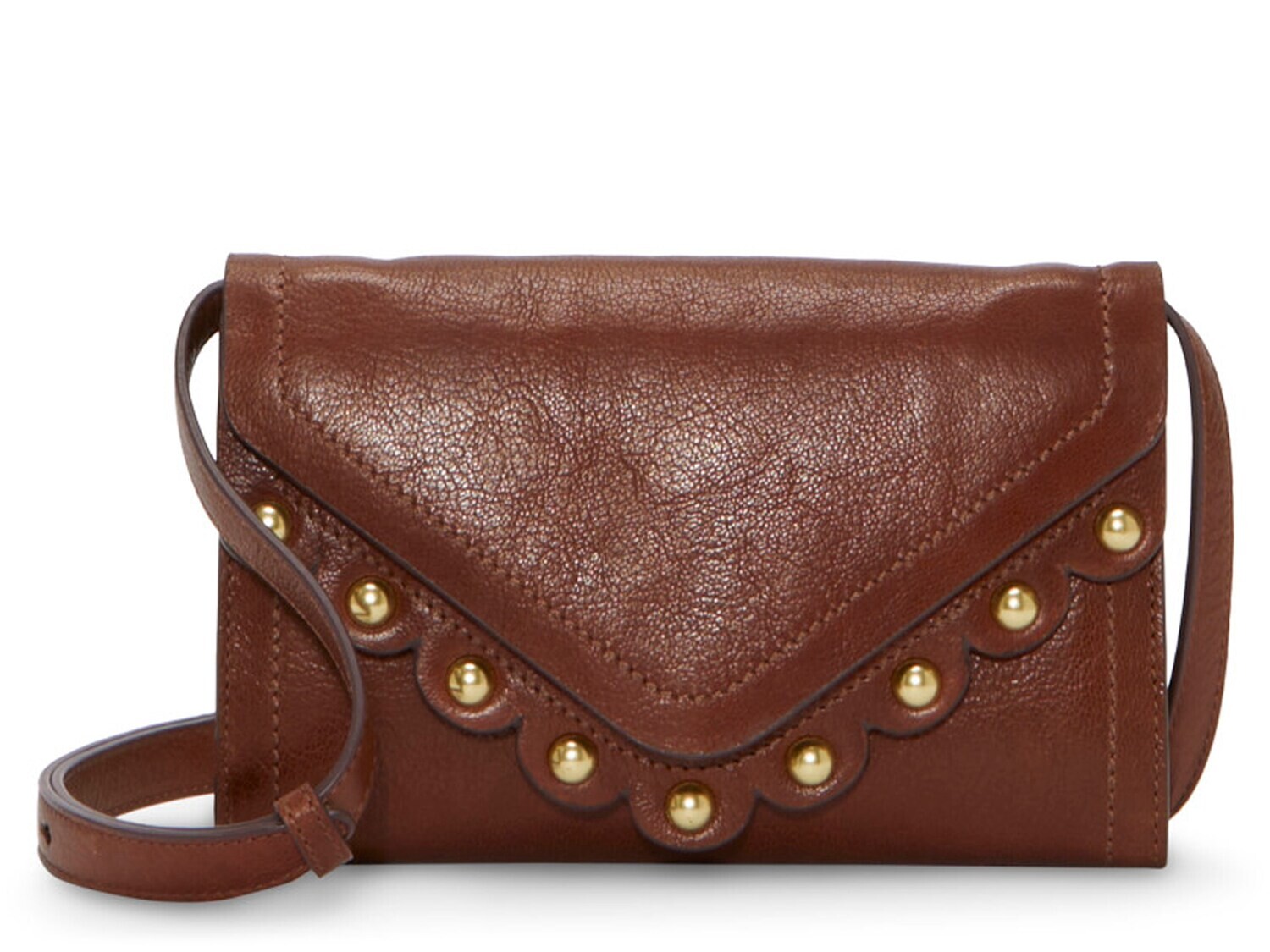

Кожаная сумка через плечо Lucky Brand Ruth, темно-коричневый