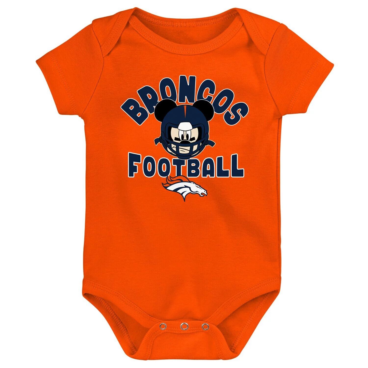 

Боди Orange Denver Broncos Disney Lil Champ для новорожденных Outerstuff