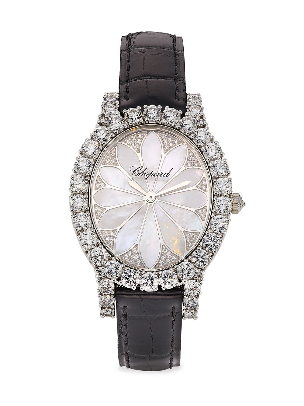 

Часы L'Heure Du Diamant с бриллиантами и перламутром Chopard, белый