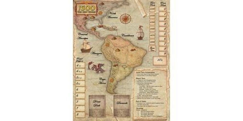 

Аксессуары Dan Verssen Games 1500 The New World: Neoprene Roll Up Game Mat