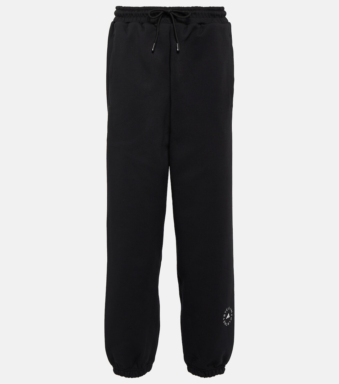 

Спортивные штаны из смесового хлопка ADIDAS BY STELLA MCCARTNEY, черный
