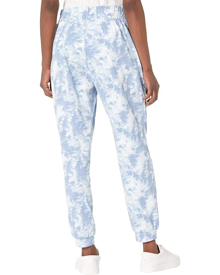 

Брюки Bobeau Knit Pants, цвет Light Blue Tie-Dye