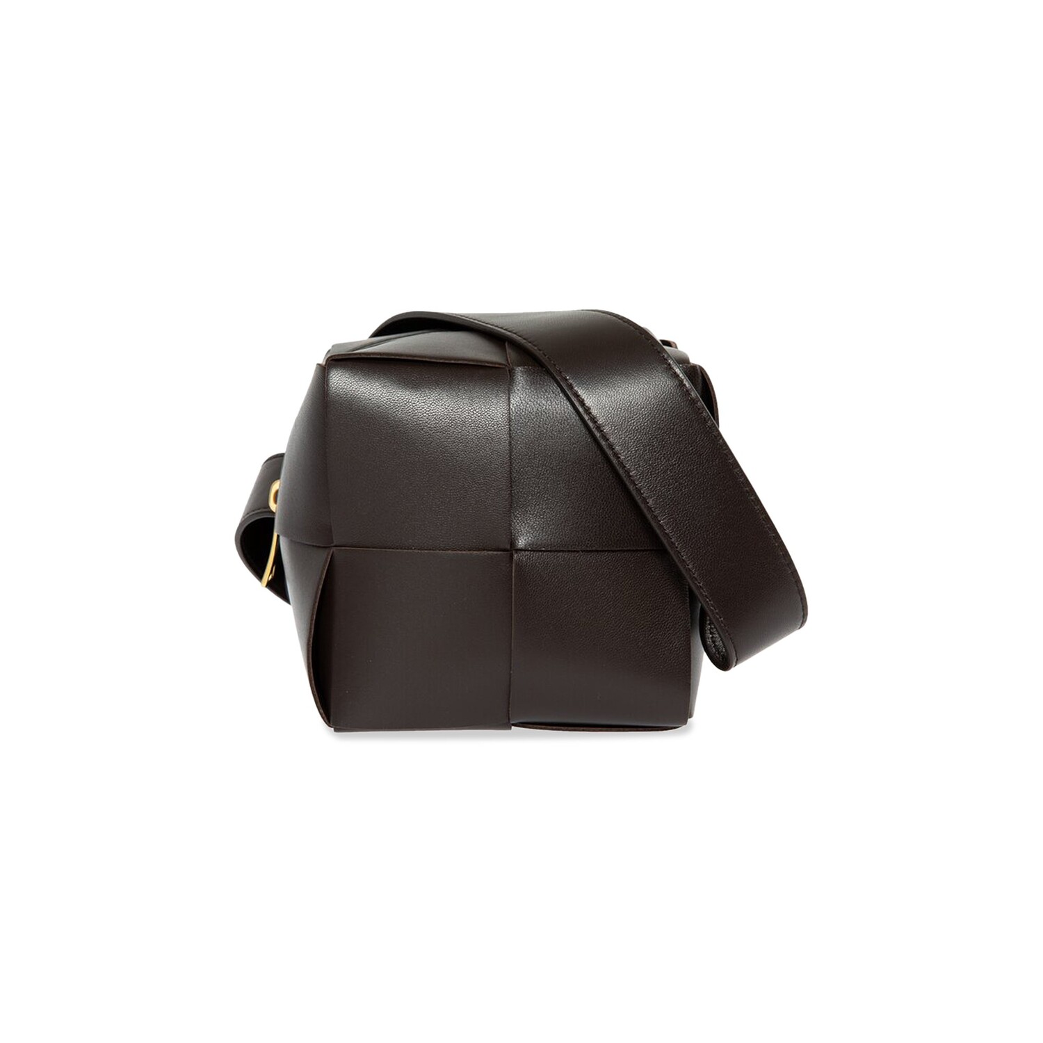 

Мини-сумка-куб Bottega Veneta Fondant