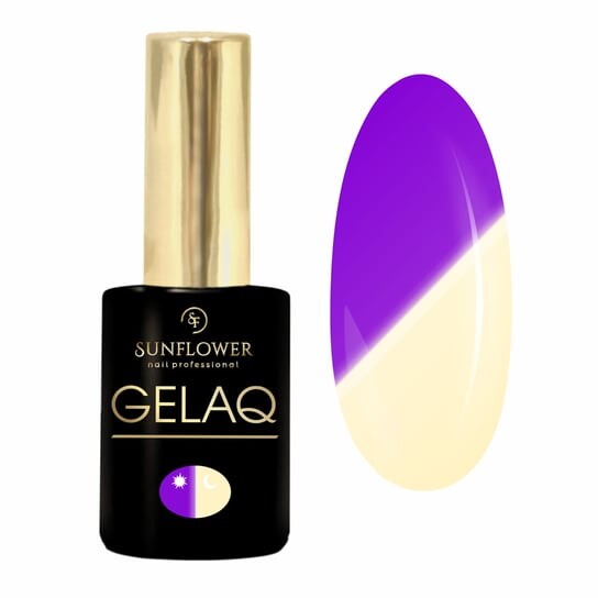 

УФ-гибридный лак для ногтей Gelaq, № 059 Glow In The Dark –, SUNFLOWER