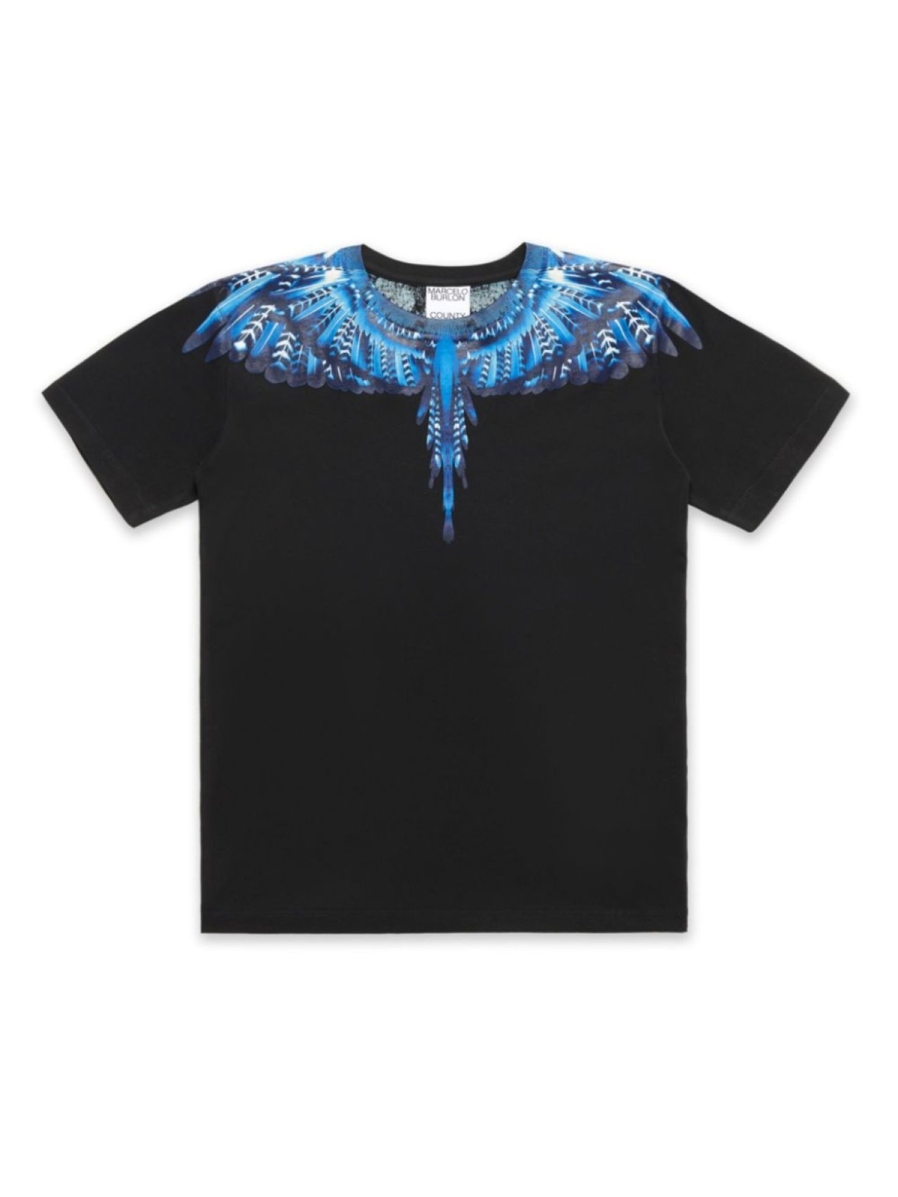 

Marcelo Burlon County Of Milan Kids футболка Grizzly Wings, черный