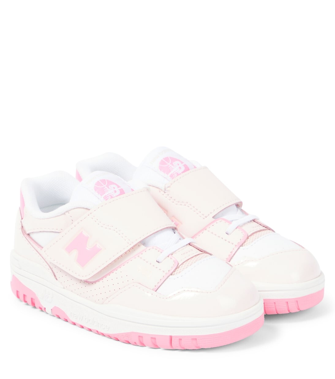 

Кроссовки 550 на липучке New Balance, розовый