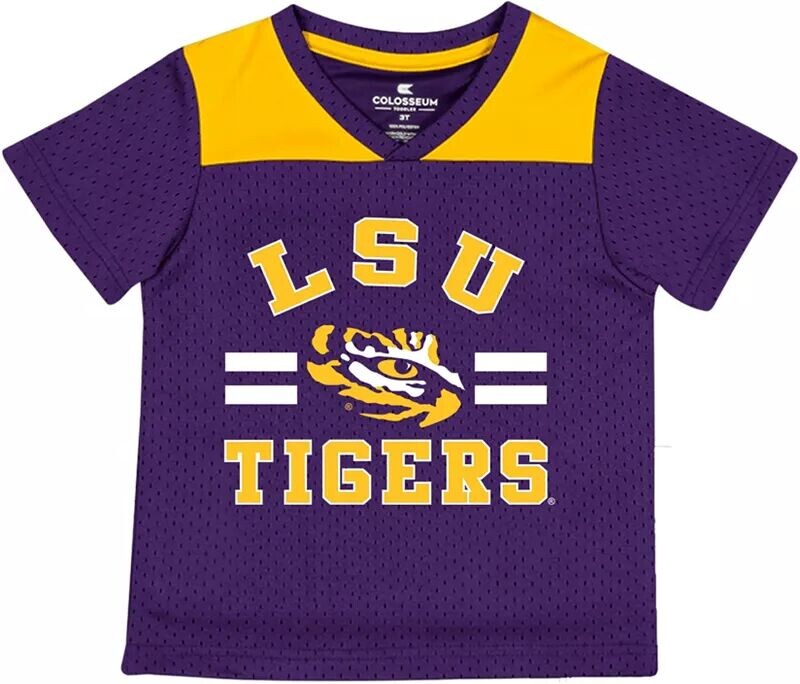 

Colosseum LSU Tigers Фиолетовый Ka-Boot-It Джерси для малышей
