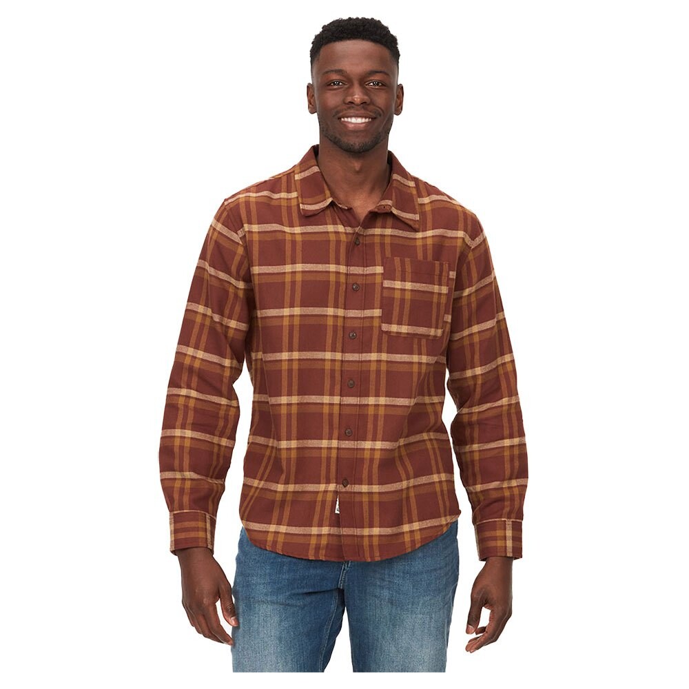 

Рубашка Marmot Fairfax Novelty Light Weight Flannel, коричневый