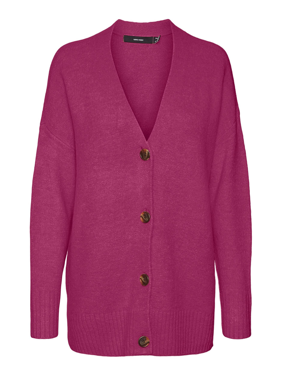 

Кардиган Vero Moda Lange Strickjacke Oversize VMLEFILE, розовый