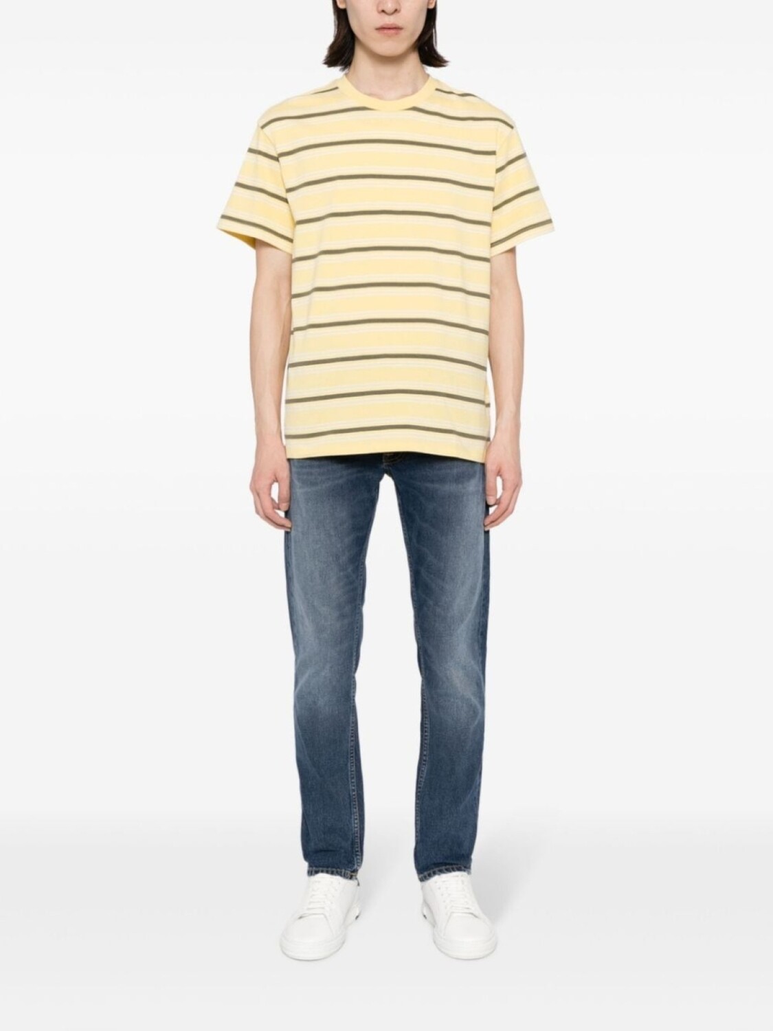

Nudie Jeans футболка в полоску, мультиколор